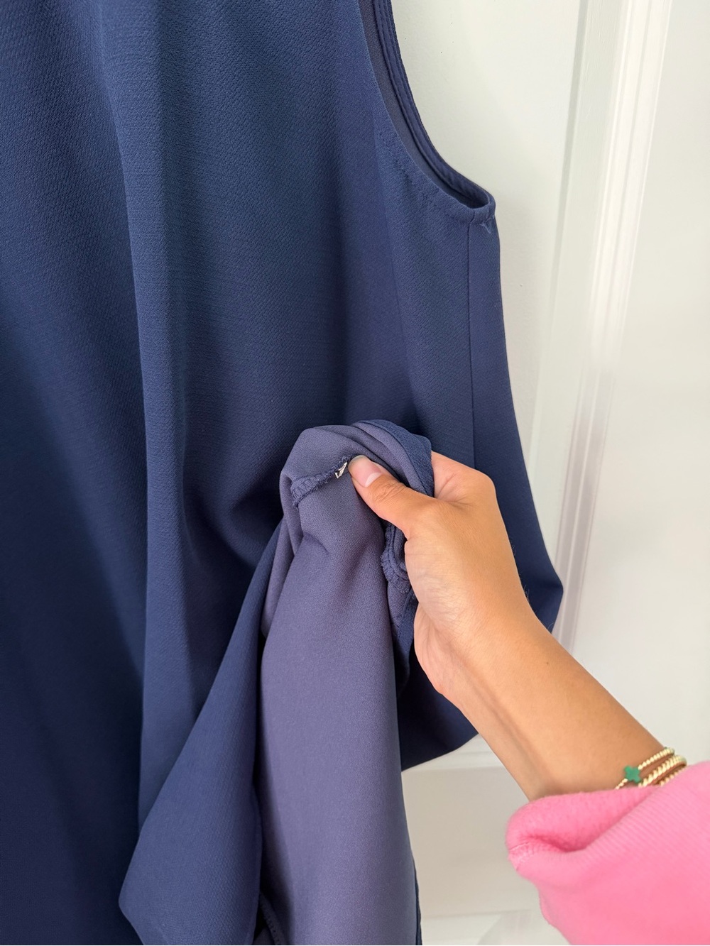Tuckernuck Navy Pomander Place Navy Blythe Dress Size Small - Picture 7 of 10